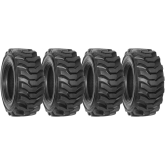 set of 4 12x16.5 galaxy 10-ply muddy buddy r-4 skid steer tires