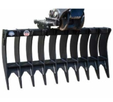 heavy duty excavator rake | blue diamond