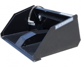 mini skid steer front dump bucket | blue diamond