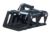 mini skid steer root grapple | blue diamond