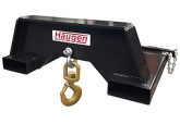 high capacity swivel hooks for large forklifts and wheel loaders | haugen