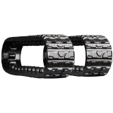 set of 2 6" extreme duty rubber track (160x87.63x37) dingo