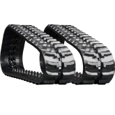 set of 2 10" heavy duty rubber track (250x72x39)