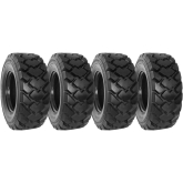 set of 4 14x17.5 galaxy 14-ply hulk l-4/l-5 skid steer tires