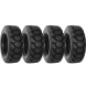 set of 4 10x16.5 galaxy 10-ply hulk l-4/l-5 skid steer tires