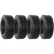 set of 4 10x16.5 galaxy 10-ply trac star l-4 skid steer tires