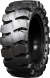 set of 4 traxter 30x10-16 (10x16.5) extreme duty non-directional solid rubber skid steer tire - 8x8 bolt rim