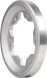 bogie wheel for cat 277c /287c / 297c 10" - bolt pattern are tabs around inside edge of wheel