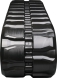 set of 2 18" bridgestone extreme duty rubber track (450x81.5x76) block tread