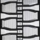 set of 2 bridgestone heavy duty rubber track (320x86bx56) block tread
