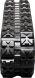 set of 2 13" bridgestone extreme duty polar tread pattern rubber tracks (320x86bx50)