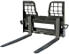 standard duty walk through pallet forks 4000 lb. rated | berlon