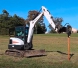  vibrating post driver - excavator | blue diamond