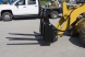 severe duty hydraulically adjusting pallet forks | blue diamond