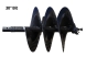 heavy duty auger bit with cast head