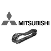 mitsubishi excavator tracks