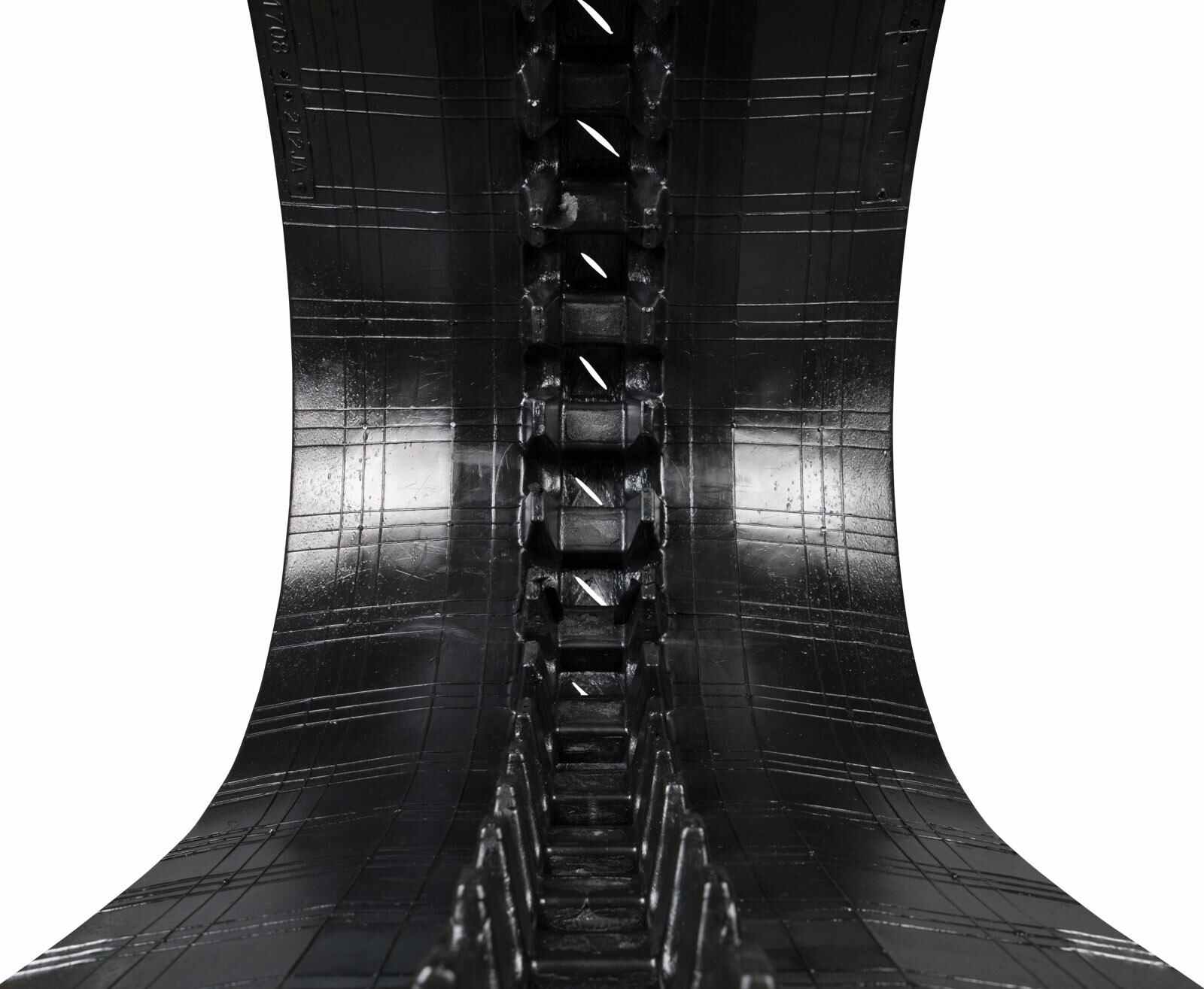 set of 2 16" standard duty c pattern rubber track (400x86bx50)