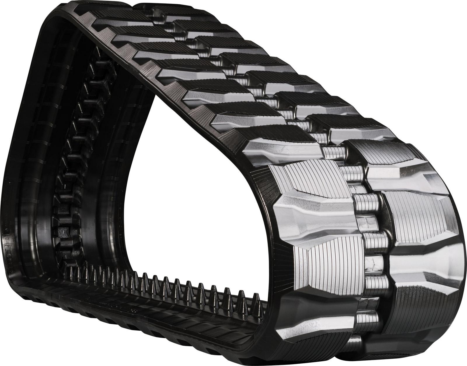 set of 2 18" bridgestone extreme duty rubber track (450x81.5x76) block tread