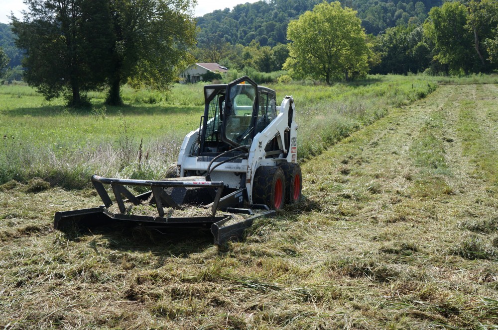 extreme duty open front brush cutter | blue diamond